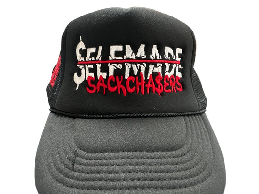 SackBag Black Trucker Hat