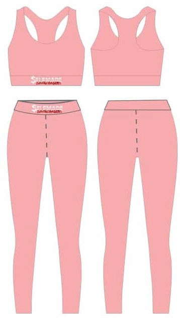 Women Pink Long Gym Sets